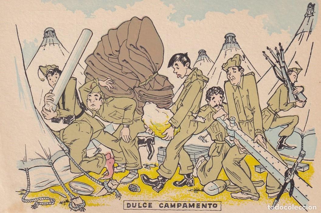 Postales: Dulce campamento - Postal sin circular - Foto 1