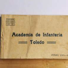 Postales: TOLEDO - ACADEMIA DE INFANTERIA - CURSO 1915 1916 - BLOC CON 26 POSTALES ANTIGUAS -(107.280)
