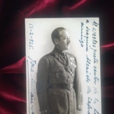 Postales: TARJETA POSTAL DE JOSÉ MILLÁN-ASTRAY DEDICADA AL POETA JOAQUÍN ALCAIDE DE ZAFRA. 1925