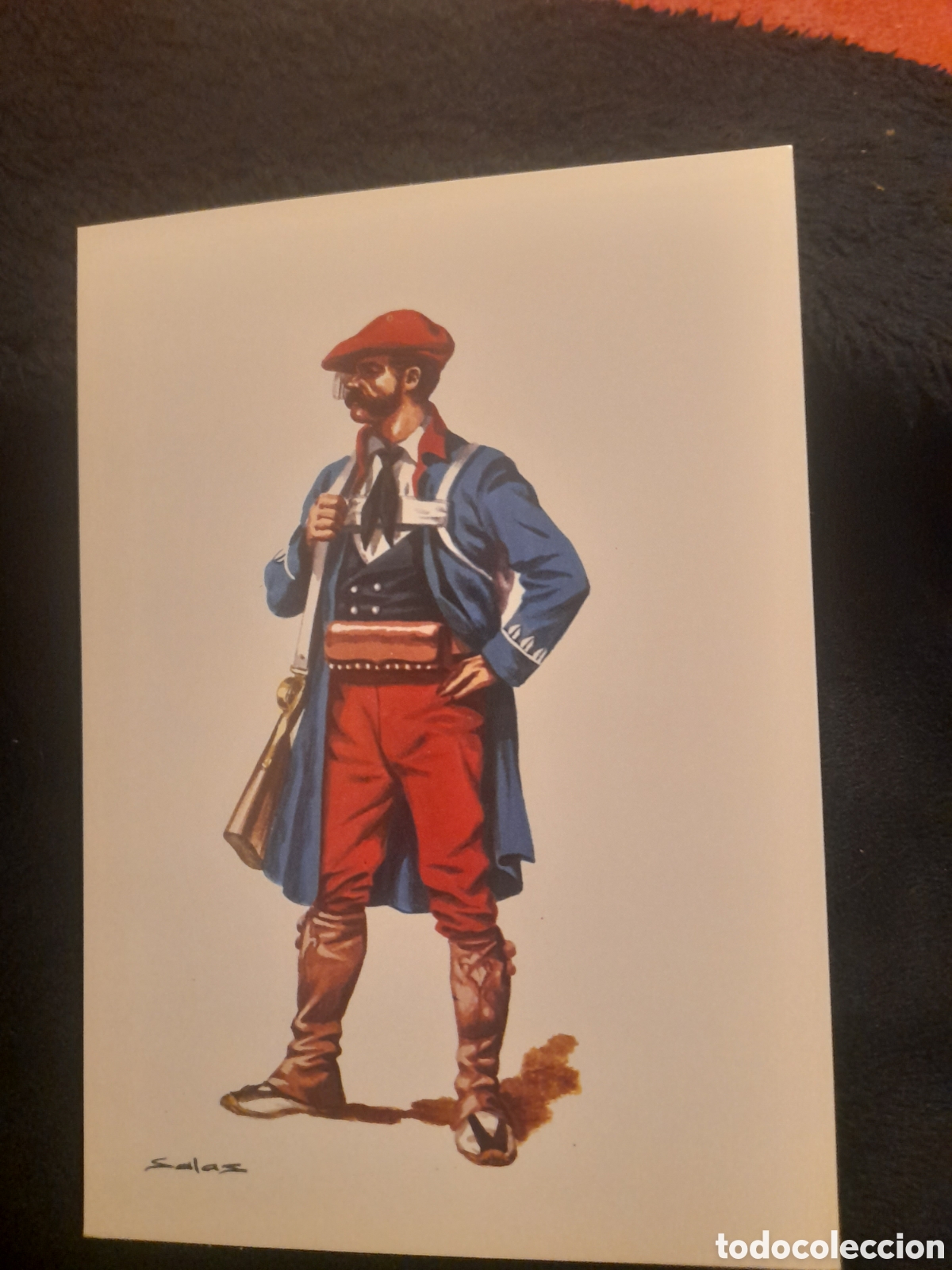 Postais: Postal militar, Gu&iacute;a de Cabrera, Espa&ntilde;a 1834