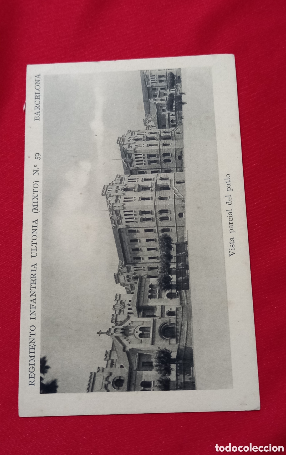 Postkarten: ANTIGUA POSTAL REGIMIENTO DE INFANTERIA ULTONIA N59 VISTA PARCIAL DEL PATIO