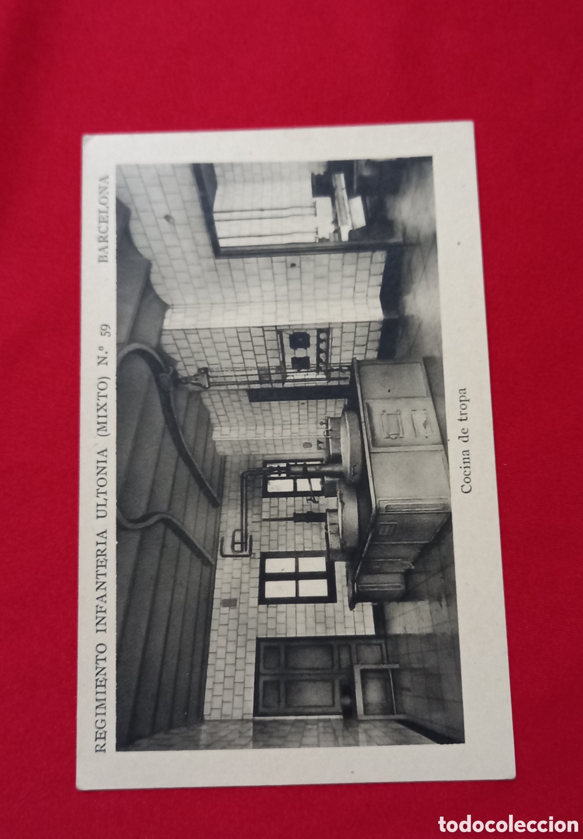 Postkarten: ANTIGUA POSTAL REGIMIENTO DE INFANTERIA ULTONIA N59 COCINA DE TROPA