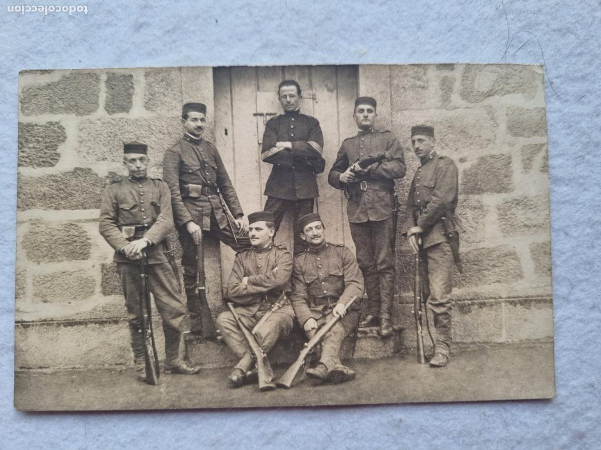 Postales: MILITARES POSTAL FOTOGRAFICA ARMAS TRAJES ASTURIAS ?