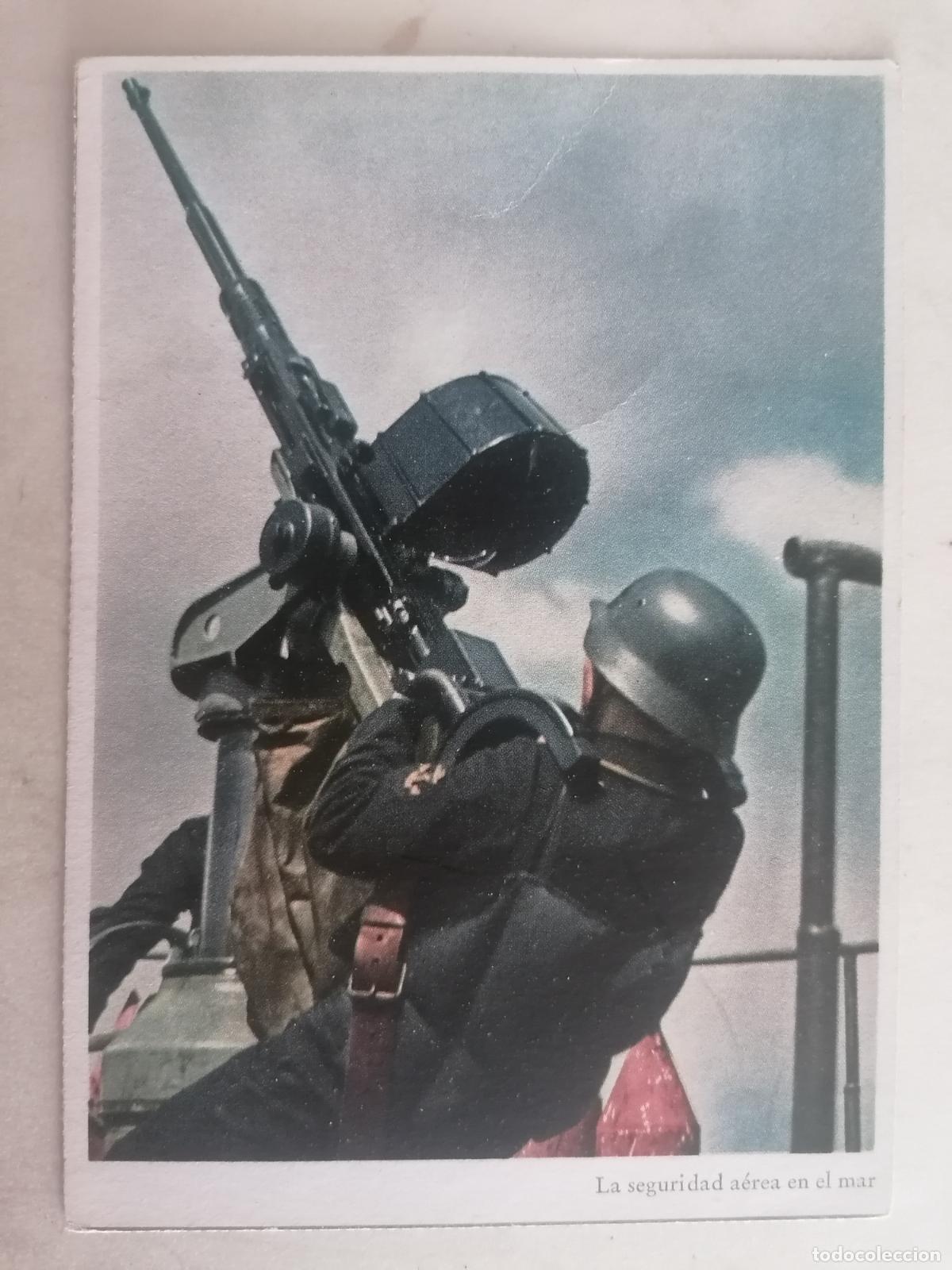 Postais: POSTAL MILITAR - LA SEGURIDAD AEREA EN EL MAR