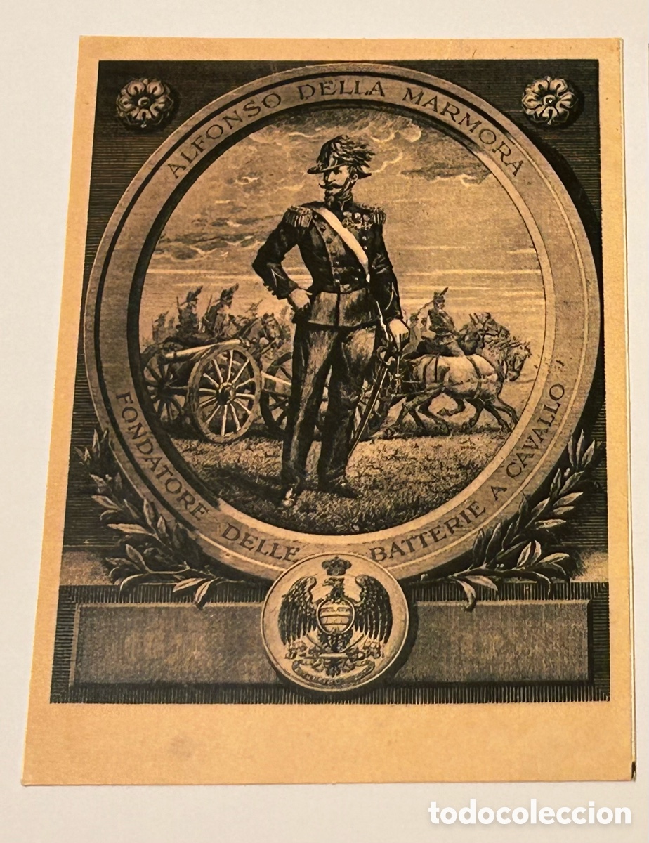 Postais: TARJETA POSTAL SIN CIRCULAR. ALFONSO LA MARMORA. ITALIA
