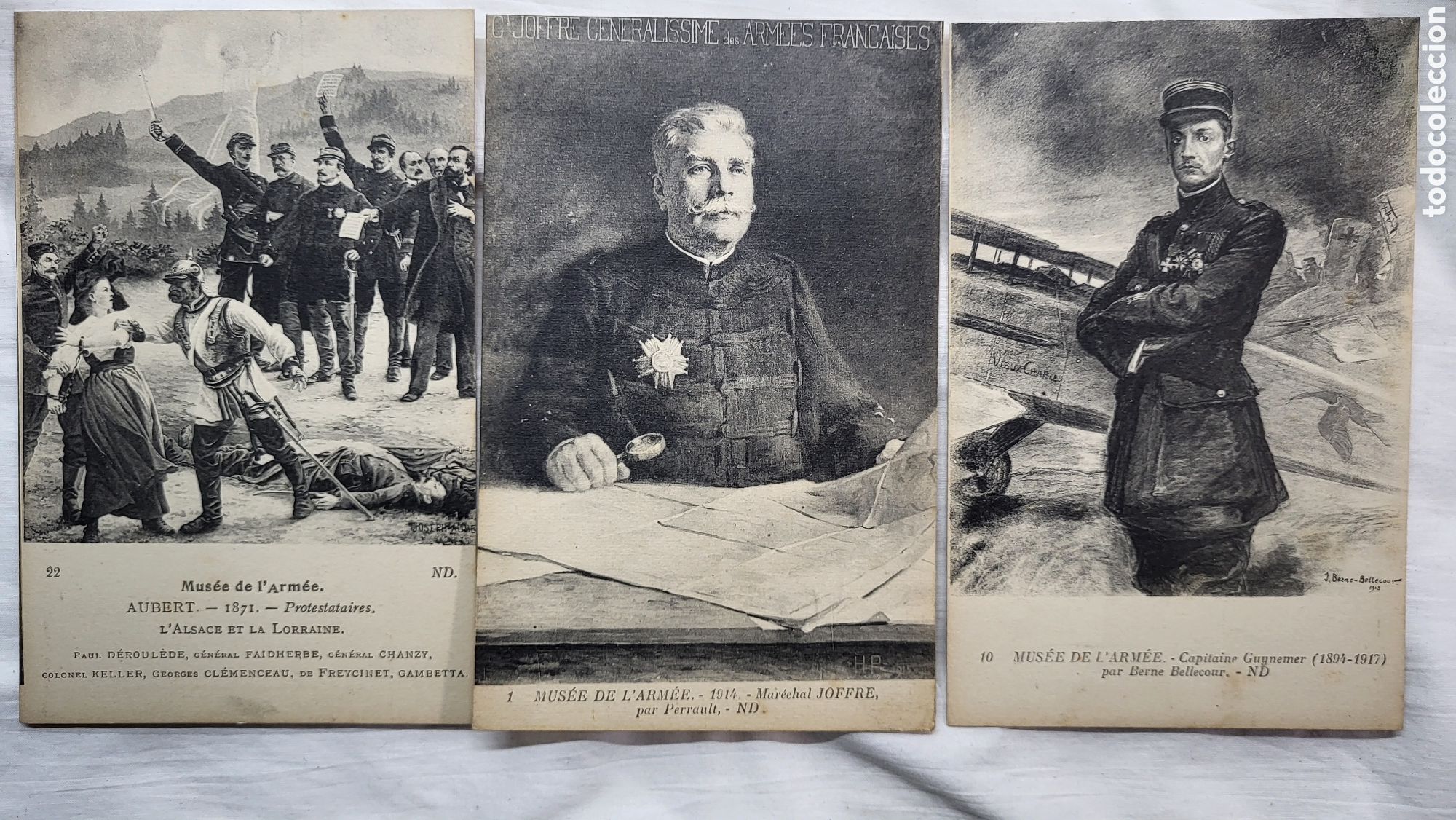 Postais: Postales antiguas Francia