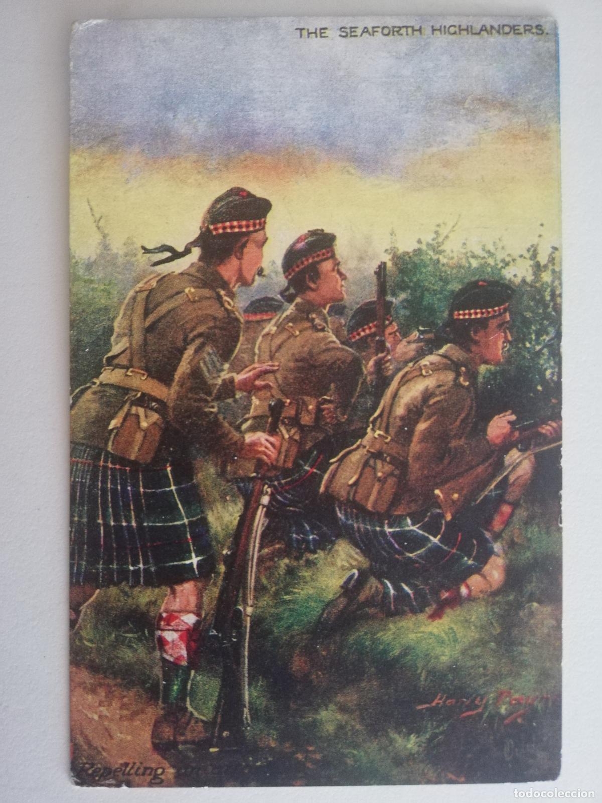 Postkarten: POSTAL MILITAR, LOS MONTA&Ntilde;ESES DE SEAFORTH