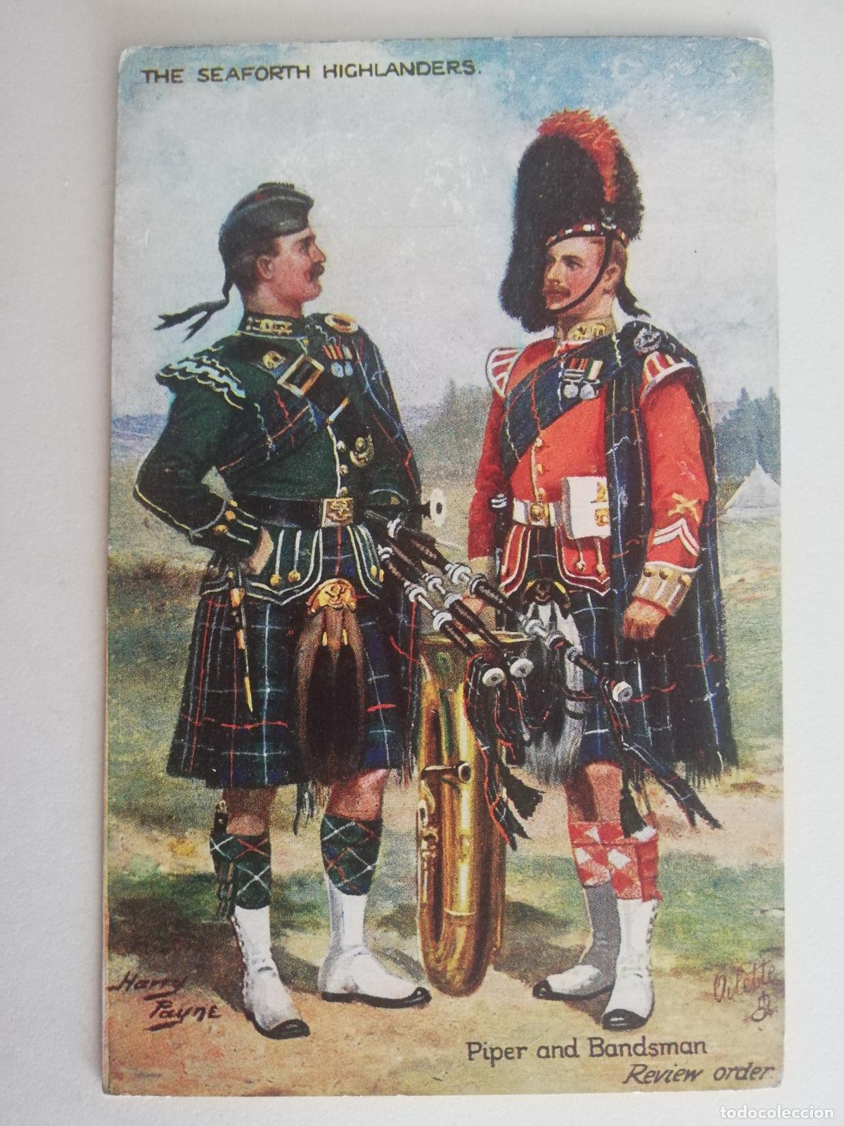 Postkarten: POSTAL MILITAR, LOS MONTA&Ntilde;ESES DE SEAFORTH