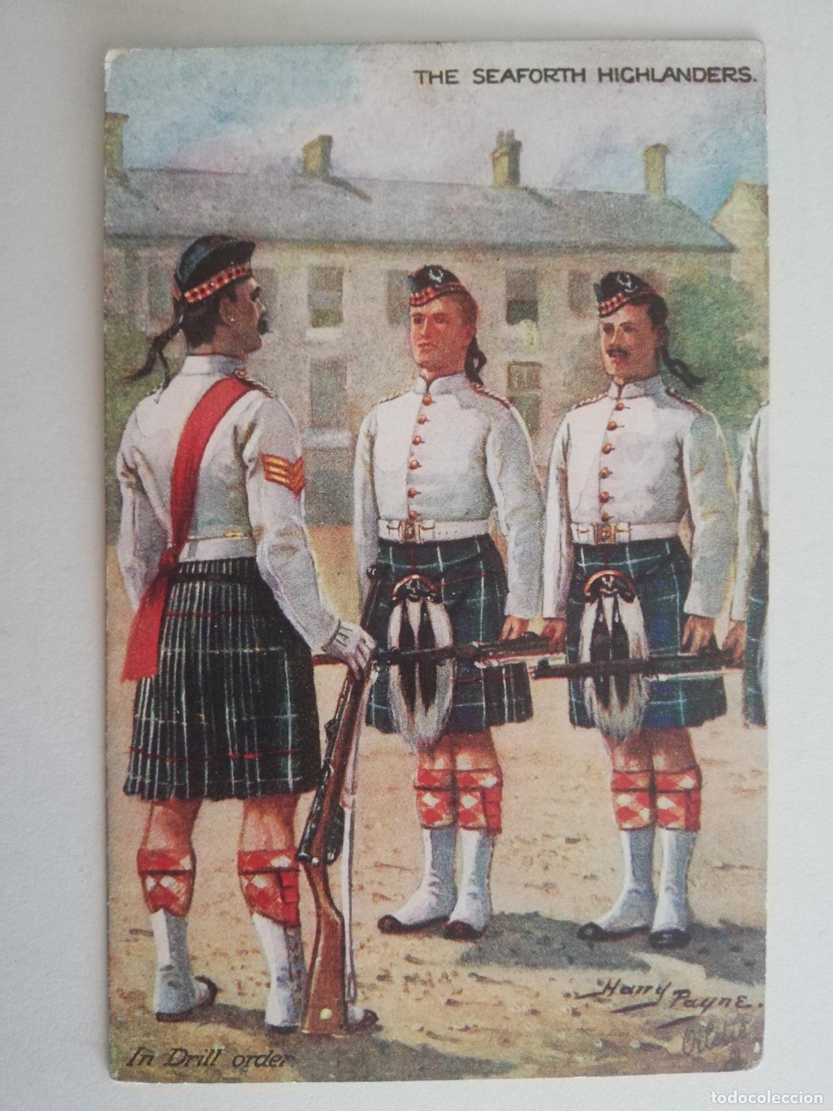 Postkarten: POSTAL MILITAR, LOS MONTA&Ntilde;ESES DE SEAFORTH