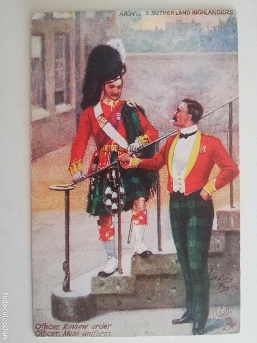 Postkarten: POSTAL MILITAR, MONTA&Ntilde;ES DE SUTHERLAND