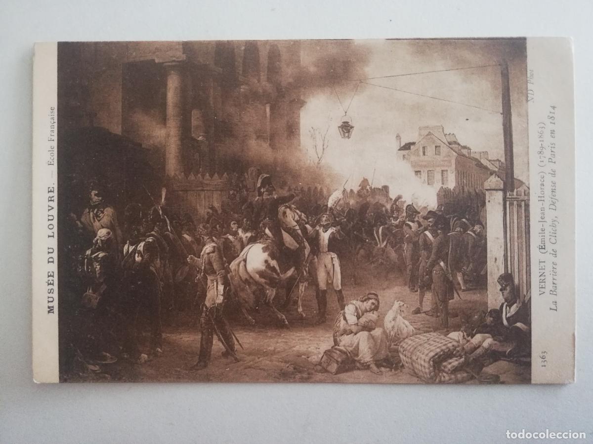 Postkarten: TARJETA POSTAL, DEFENSA DE PARIS EN 1814