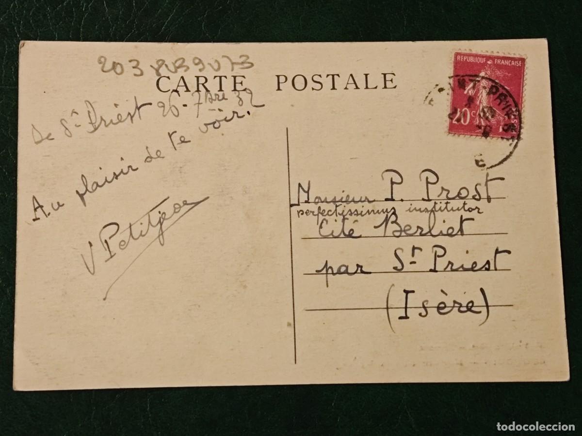 Postales: Postal Francia Bourgoin - Foto 2