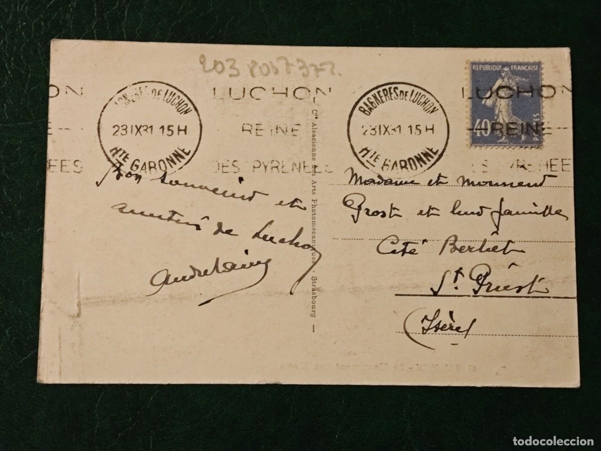 Postales: Postal Francia Luchon - Foto 2