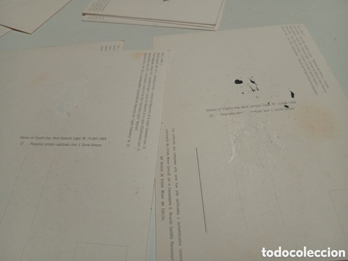 Postales: Postal ejercito espa&ntilde;ol de caballer&iacute;a - Foto 7