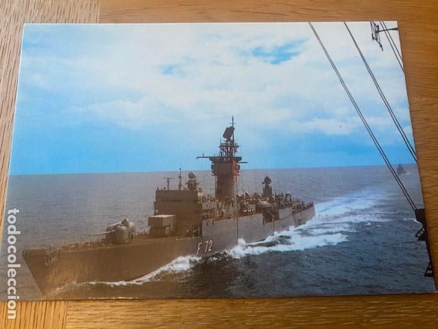 Postales: Fragata Andaluc&iacute;a. Escudo de Oro. Sin circular