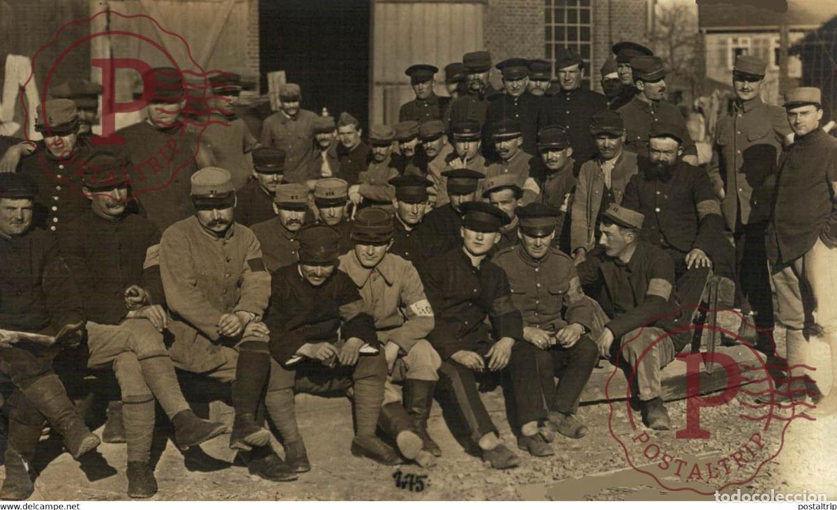 Postales: CARTE PHOTO Kriegs Gefangenenlager STUTTGART Camp Prisonniers de Guerre MARCEL KUPFERLE