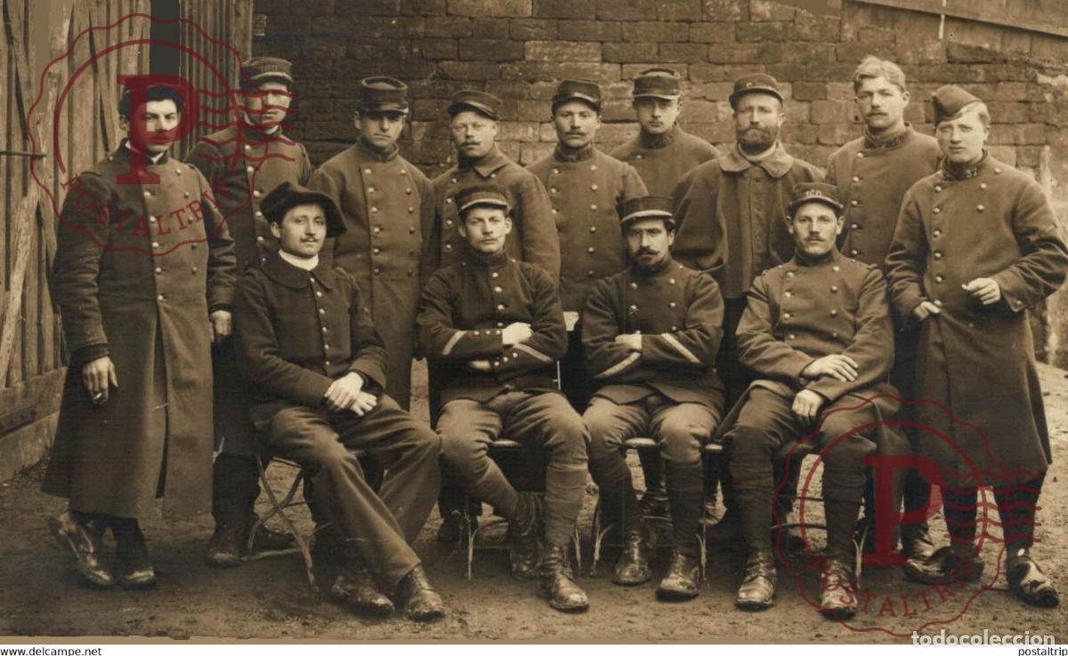 Postales: CARTE PHOTO Kriegs Gefangenenlager STUTTGART Camp Prisonniers de Guerre MARCEL KUPFERLE