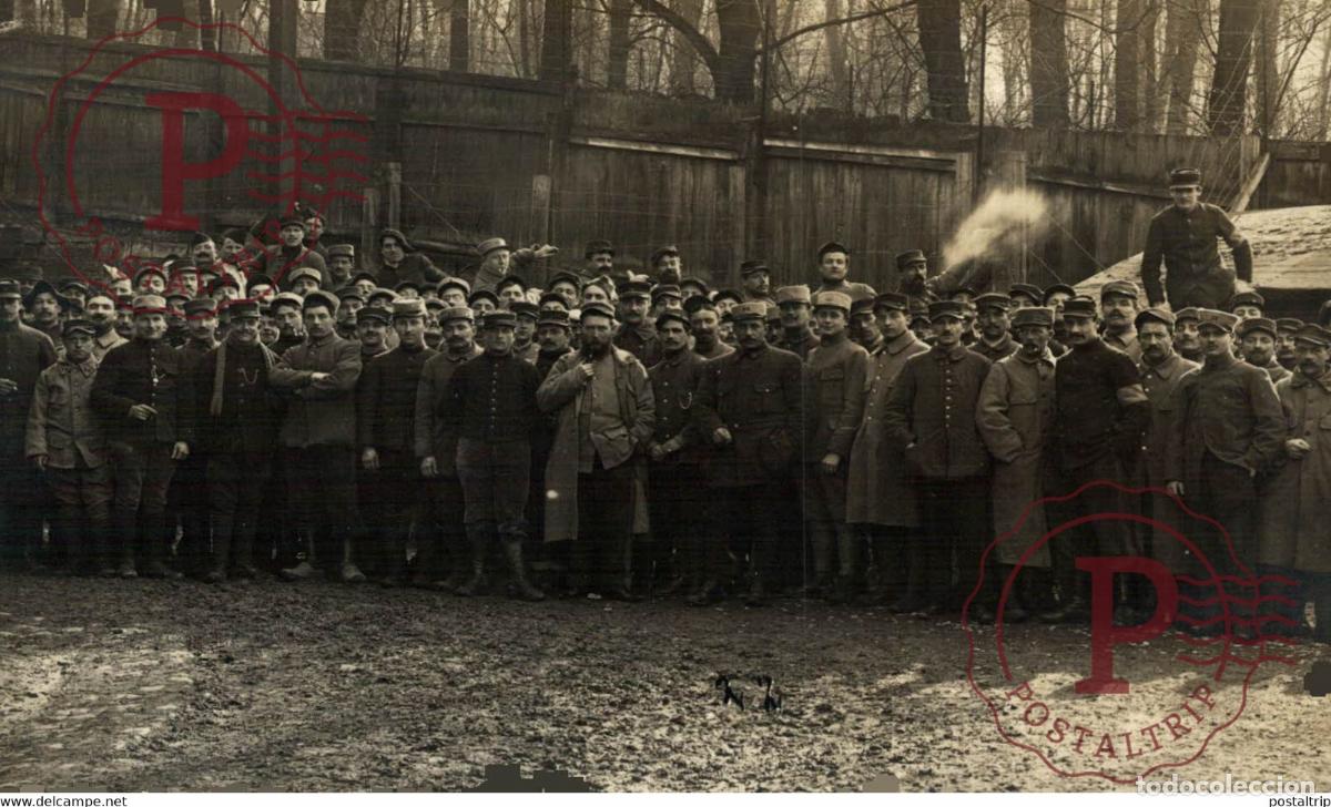 Postales: CARTE PHOTO Kriegs Gefangenenlager STUTTGART Camp Prisonniers de Guerre MARCEL KUPFERLE