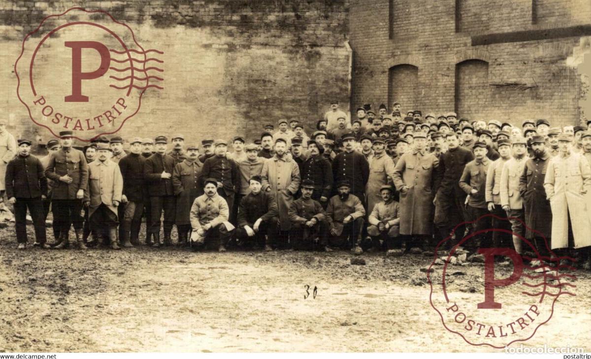 Postales: CARTE PHOTO Kriegs Gefangenenlager STUTTGART Camp Prisonniers de Guerre MARCEL KUPFERLE