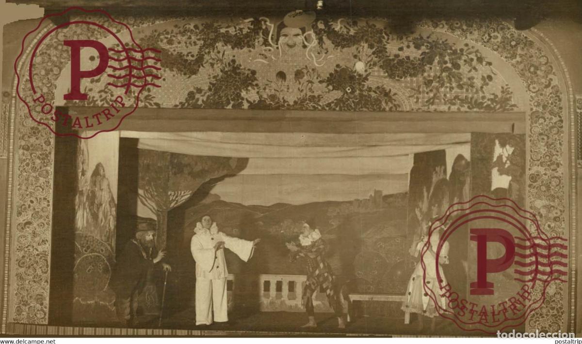 Postales: CARTE PHOTO Camp Prisonniers de Guerre TEATRO Kriegs Gefangenenlager STUTTGART II MARCEL KUPFERLE A