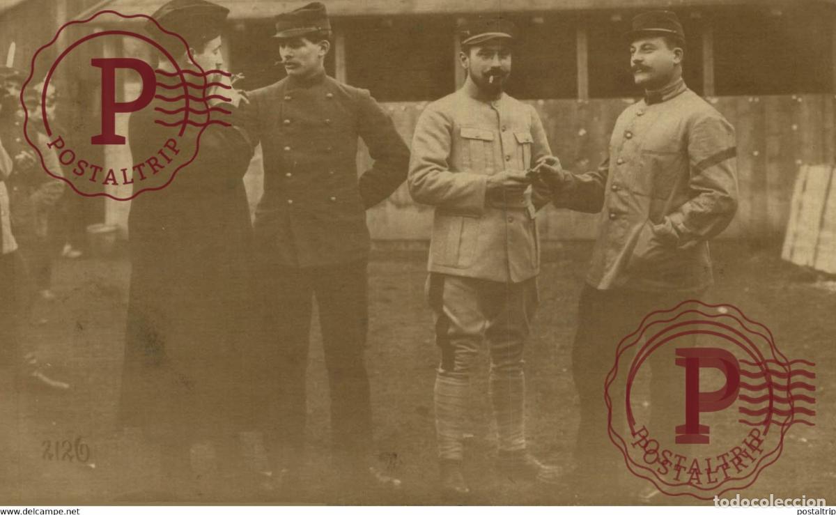 Postales: CARTE PHOTO Camp Prisonniers de Guerre CARTES Kriegs Gefangenenlager STUTTGART II MARCEL KUPFERLE A