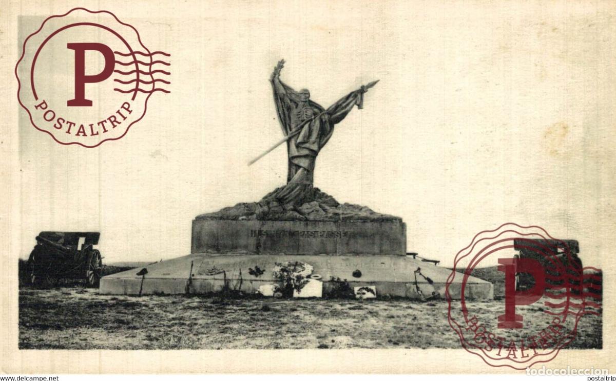Postales: LE MORT HOMME LE MONUMENT &Eacute;LEV&Eacute; &Agrave; LA M&Eacute;MOIRE DES MARTYRS DE LA 69&ordm; DIVISION DINFANTERIE VERDUN ED