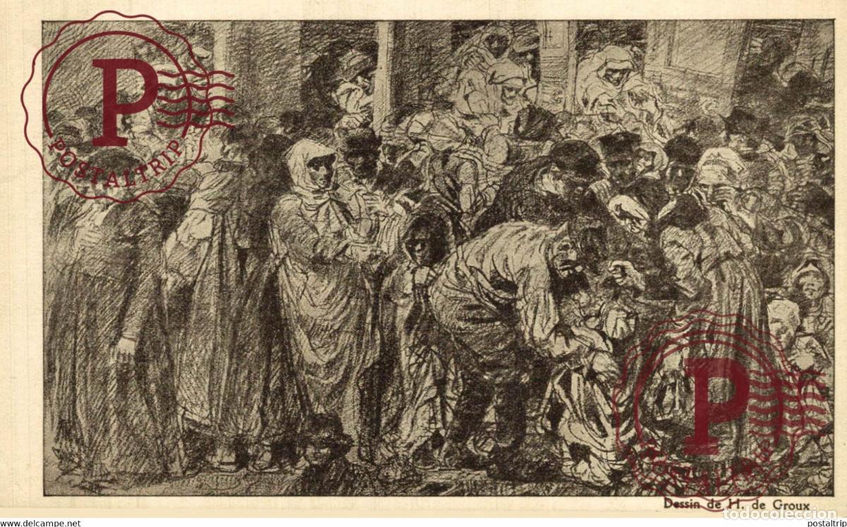 Cartes Postales: H. DE GROUX DEVAMBREZ PASSAGE PANORAMAS ILLUSTRATION JOURN&Eacute;E FRAN&Ccedil;AISE DU SECOURS NATIONAL MILITAIR