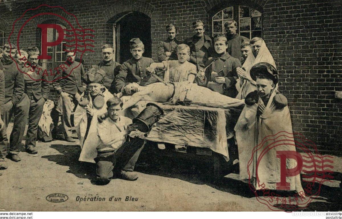 Postkarten: OPERATION DUN BLEU BOURG LEOPOLD Camp de BEVERLOO KAMP Leopoldsburg WWICOLLECTION