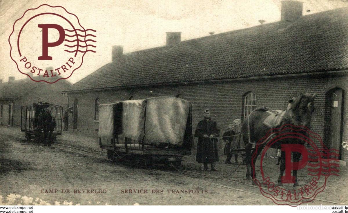 Postales: Service des transports BOURG LEOPOLD Camp de BEVERLOO KAMP Leopoldsburg WWICOLLECTION