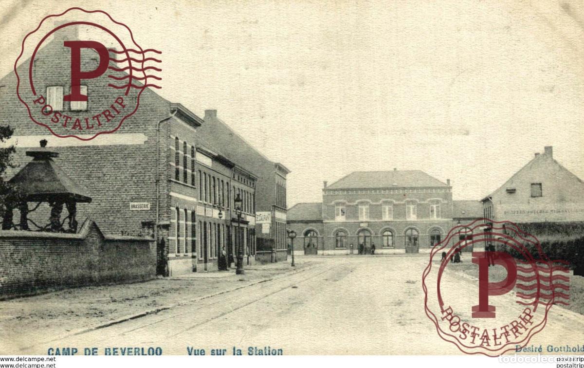 Postales: Vue sur la Station LEPOLDSBURG BOURG LEOPOLD Camp de BEVERLOO KAMP WWICOLLECTION