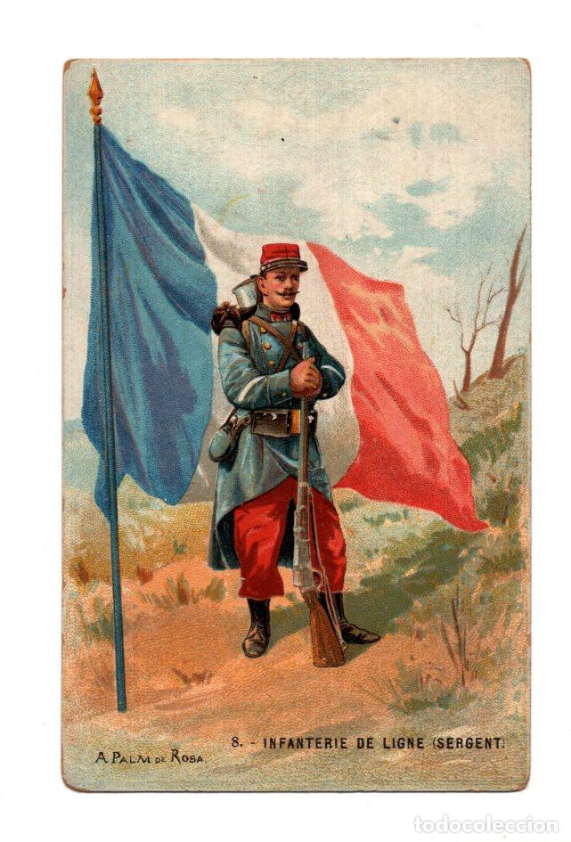 Postales: 8. INFANTER&Iacute;A DE L&Iacute;NEA (SARGENTO) - Foto 1