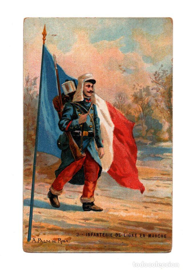Postales: 3. L&Iacute;NEA DE INFANTER&Iacute;A EN MARCHA. - Foto 1