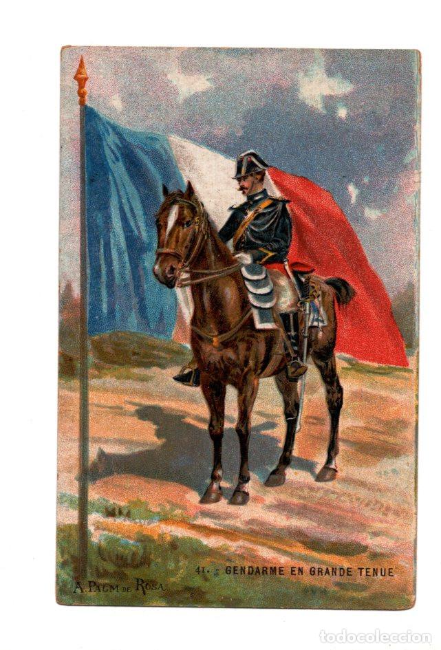 Postales: 41. POLIC&Iacute;A CON UNIFORME COMPLETO. - Foto 1