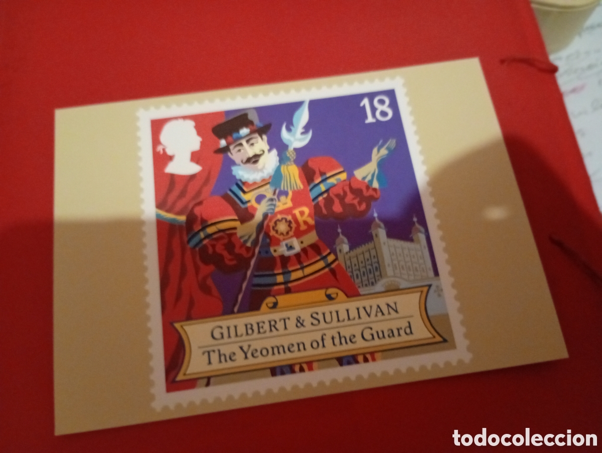 Postales: Postal Gran Breta&ntilde;a militar