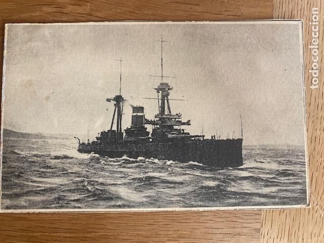 Postales: Acorazado Alfonso XIII. Postal conmemorativa de la visita a la Habana en 1920.