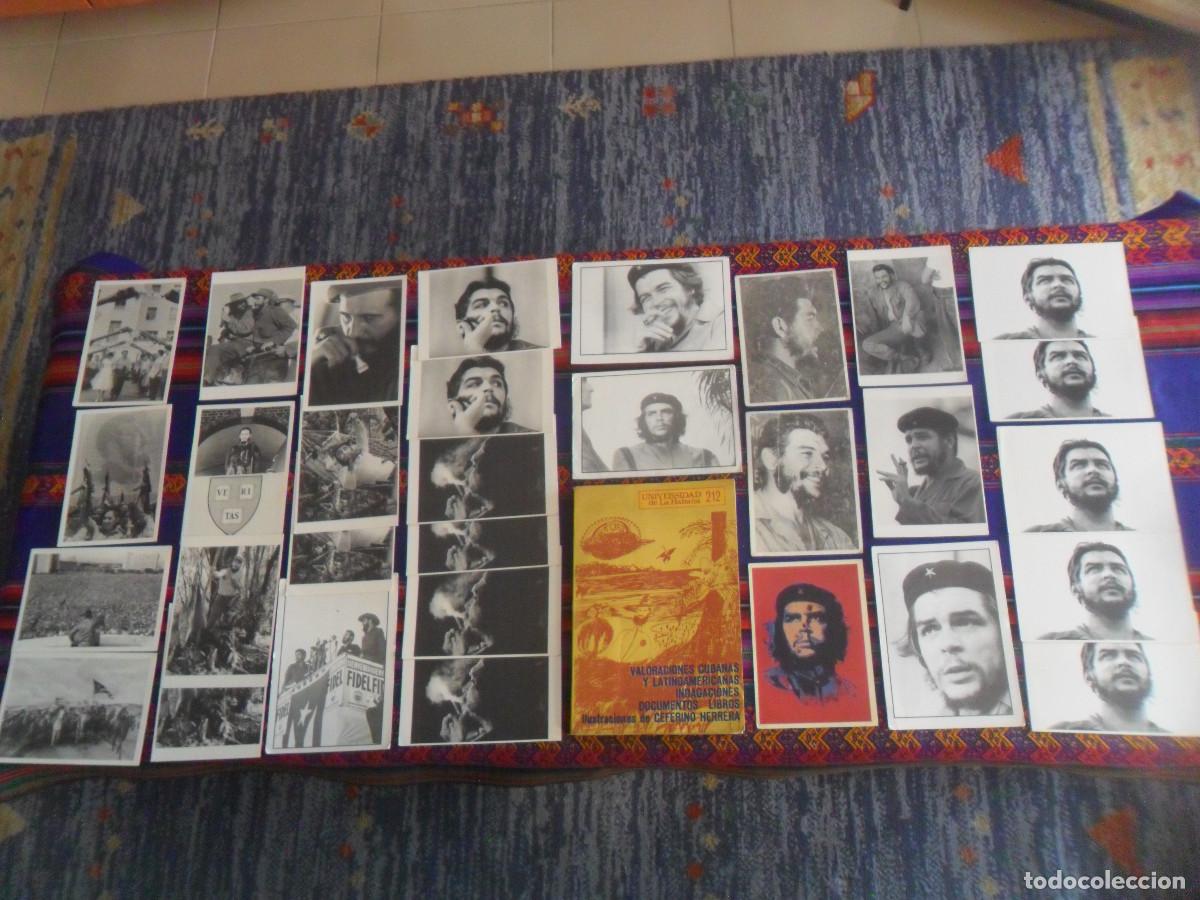 Postales: 31 POSTAL FOTO CH&Eacute; GUEVARA FIDEL CASTRO REVOLUCI&Oacute;N CUBA. REGALO LIBRO UNIVERSIDAD DE LA HABANA 212.