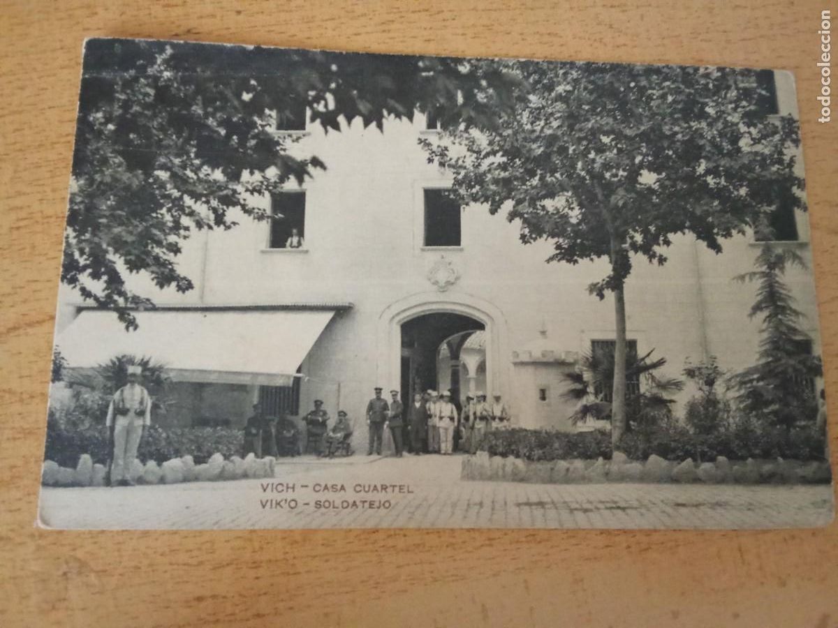 Postales: Vich.Casa cuartel.Casa quarter.