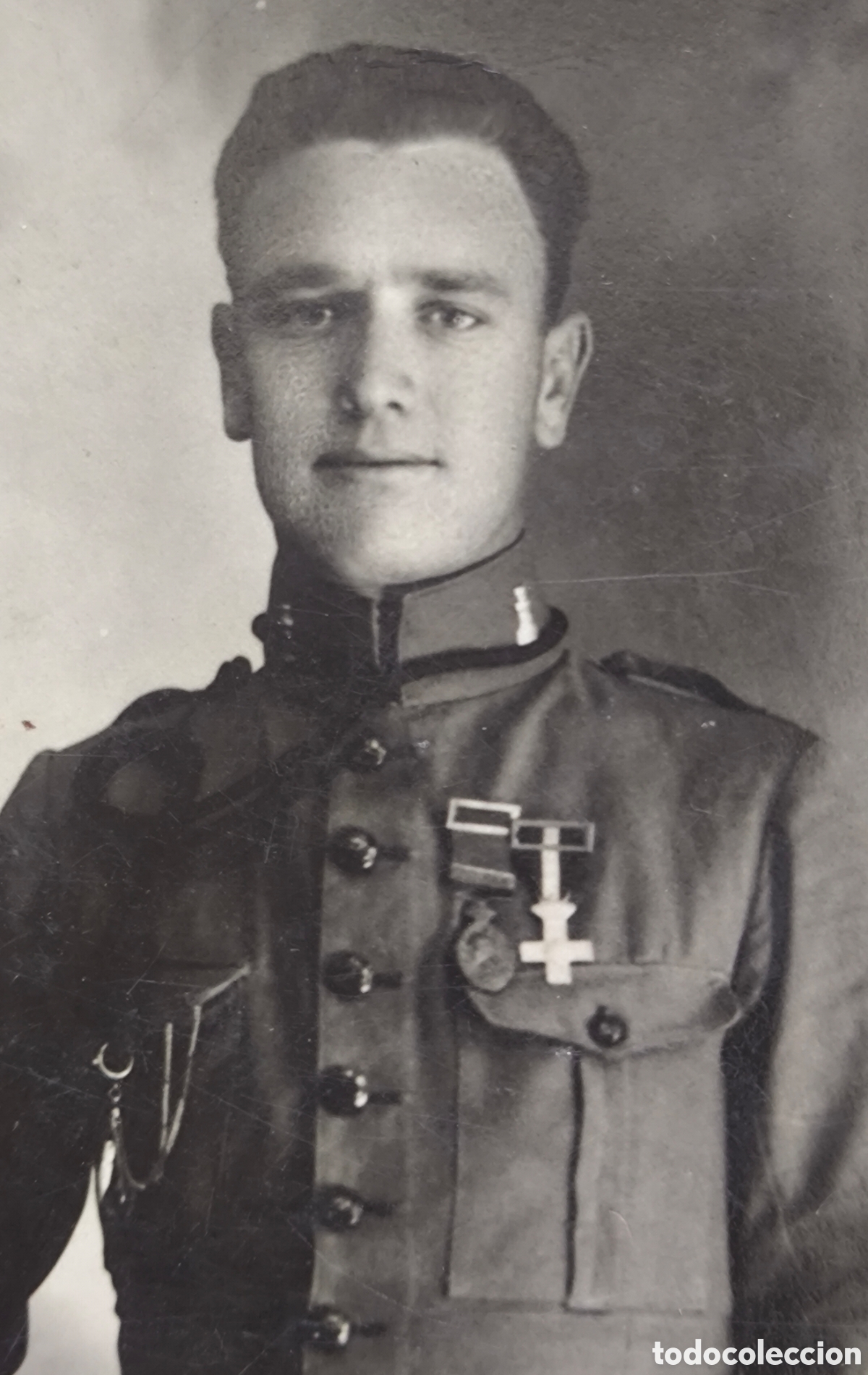 Postales: FOTOGRAF&Iacute;A RETRATO MILITAR ESPA&Ntilde;OL CONDECORADO POSTAL FOTOGR&Aacute;FICA FOTOGRAF&Iacute;A C. 1915