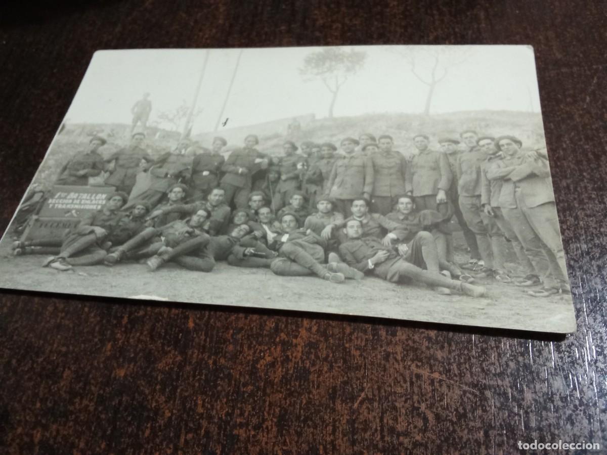 Postales: Primer Batall&oacute;n.Seccion de enlaces y Transmisiones,