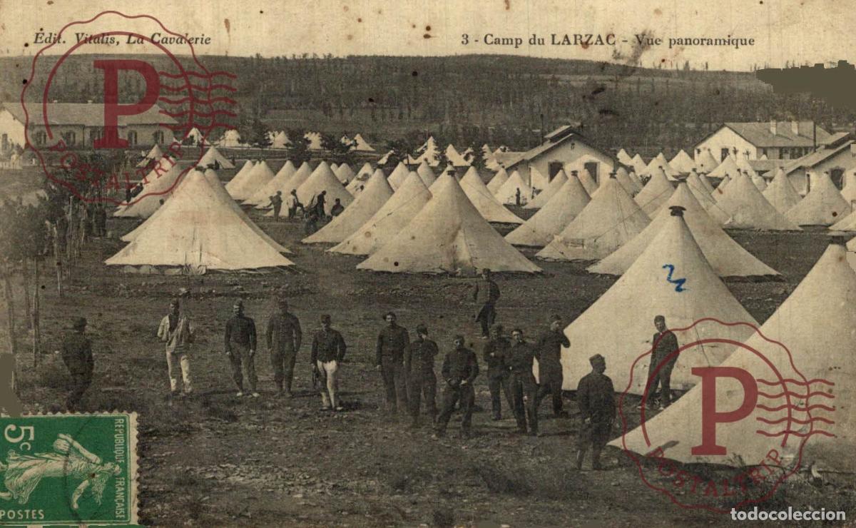 Postales: CAMP DU LARZAC LA CAVALERIE MILITAR. MILITAIRE.