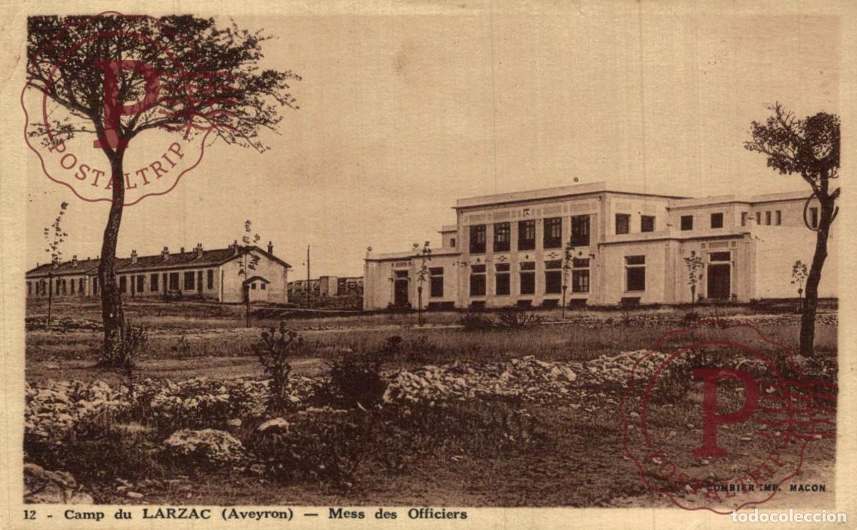 Postales: CAMP DU LARZAC MESS DES OFFICIERS MILITAR. MILITAIRE.