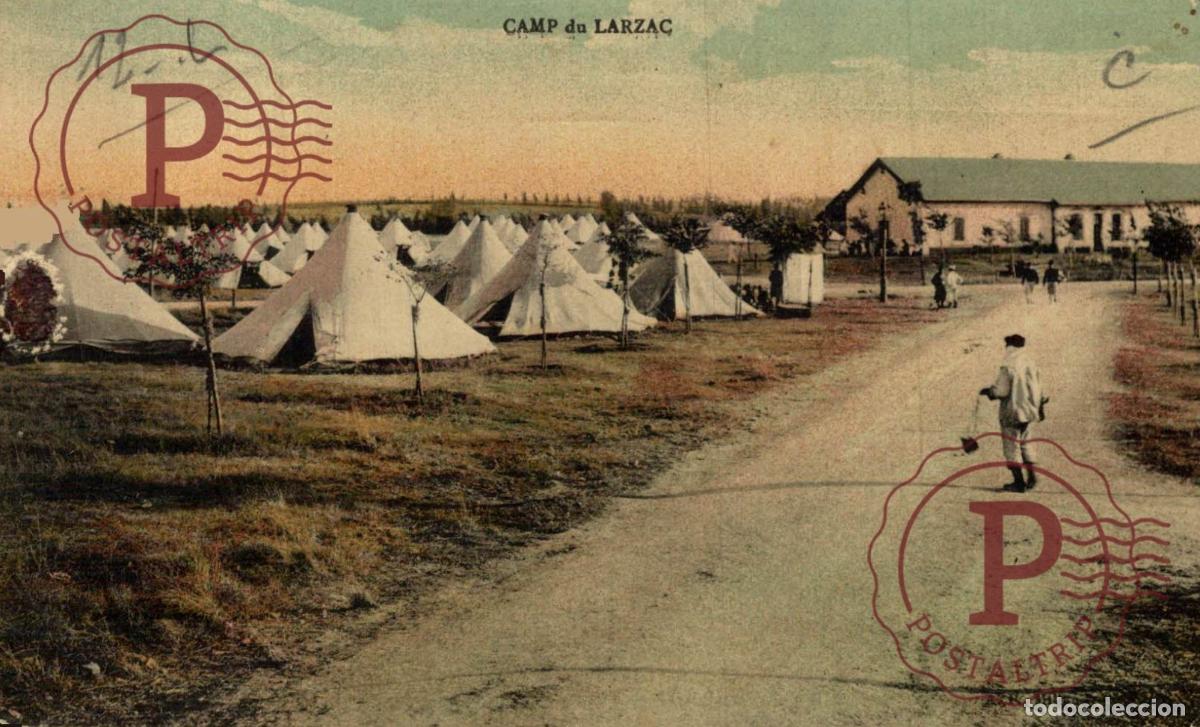 Postales: LE CAMP DU LARZAC MILITAR. MILITAIRE.