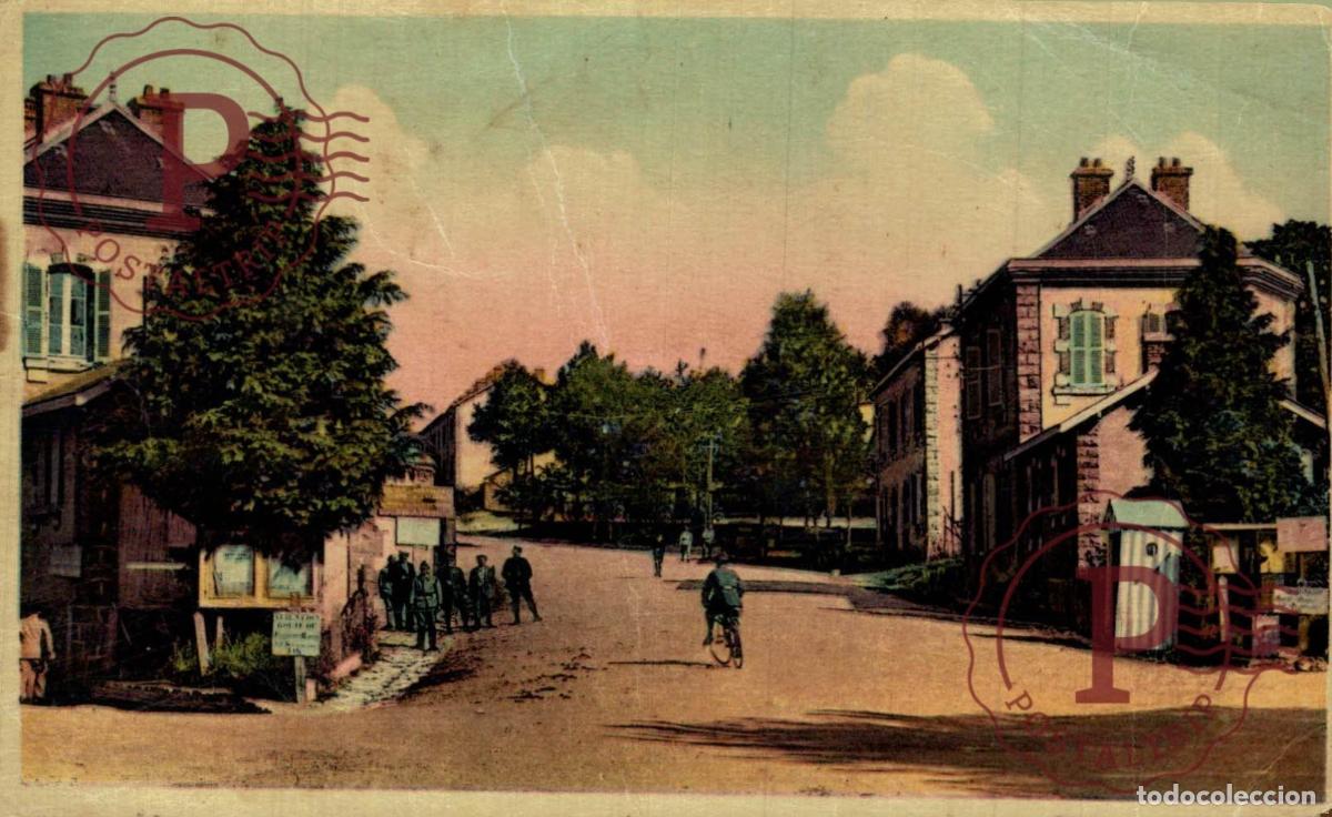 Postales: LA COURTINE LENTREE DU CAMP MILITAR. MILITAIRE.