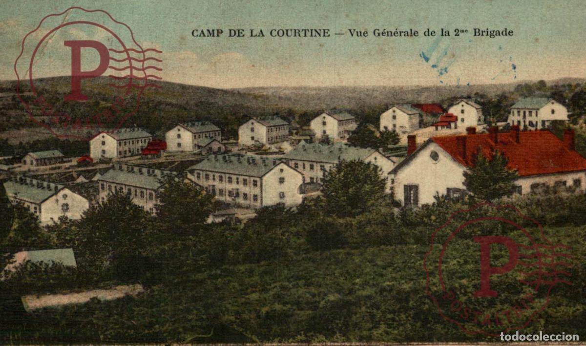Cartes Postales: CAMP DE LA CORTINE VUE GENERALE. MILITAR. MILITAIRE.