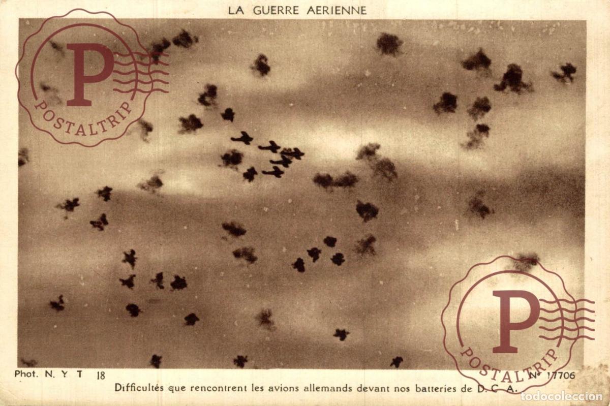 Cartes Postales: LA GUERRE AERIENNE. MILITAR. MILITAIRE.