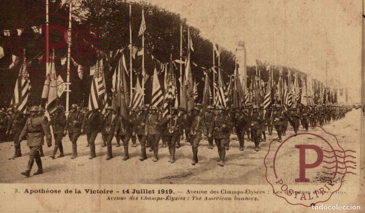 Postkarten: APOTHEOSE DE LA VICTOIRE 14 JUILLET 1919. MILITAR. MILITAIRE.