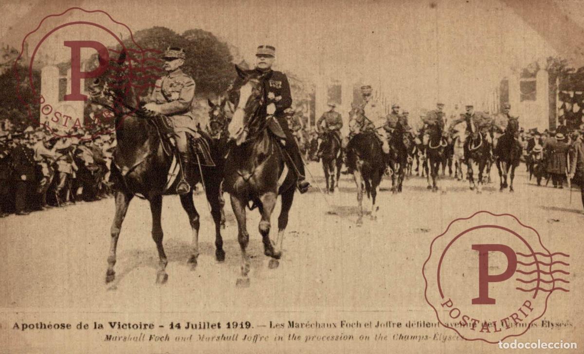 Postales: APOTHEOSE DE LA VICTOIRE 14 JUILLET 1919. MILITAR. MILITAIRE.