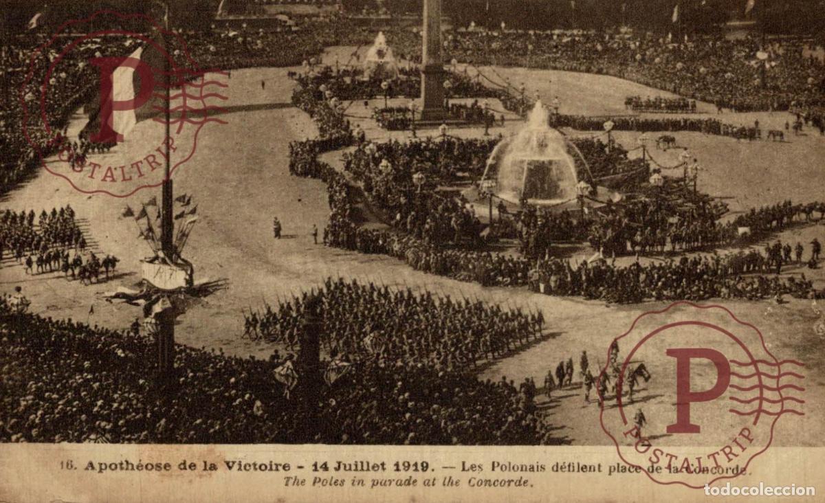 Postales: APOTHEOSE DE LA VICTOIRE 14 JUILLET 1919. MILITAR. MILITAIRE.