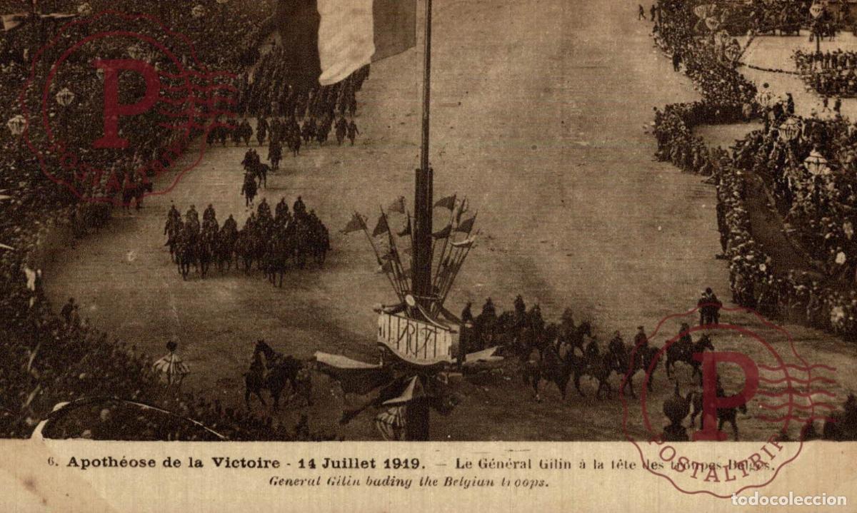 Postales: APOTHEOSE DE LA VICTOIRE 14 JUILLET 1919. MILITAR. MILITAIRE.