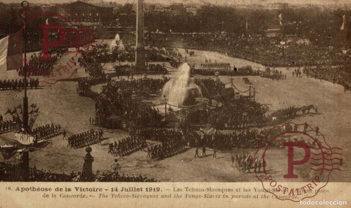 Postales: APOTHEOSE DE LA VICTOIRE 14 JUILLET 1919. MILITAR. MILITAIRE.